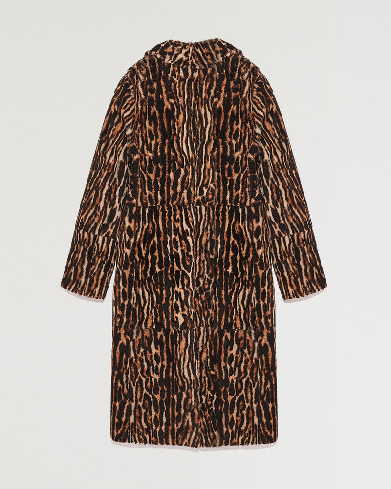 Long coat in lambskin-Yves Salomon-Winter sale & boxing day