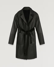 Reversible lacon lambskin coat