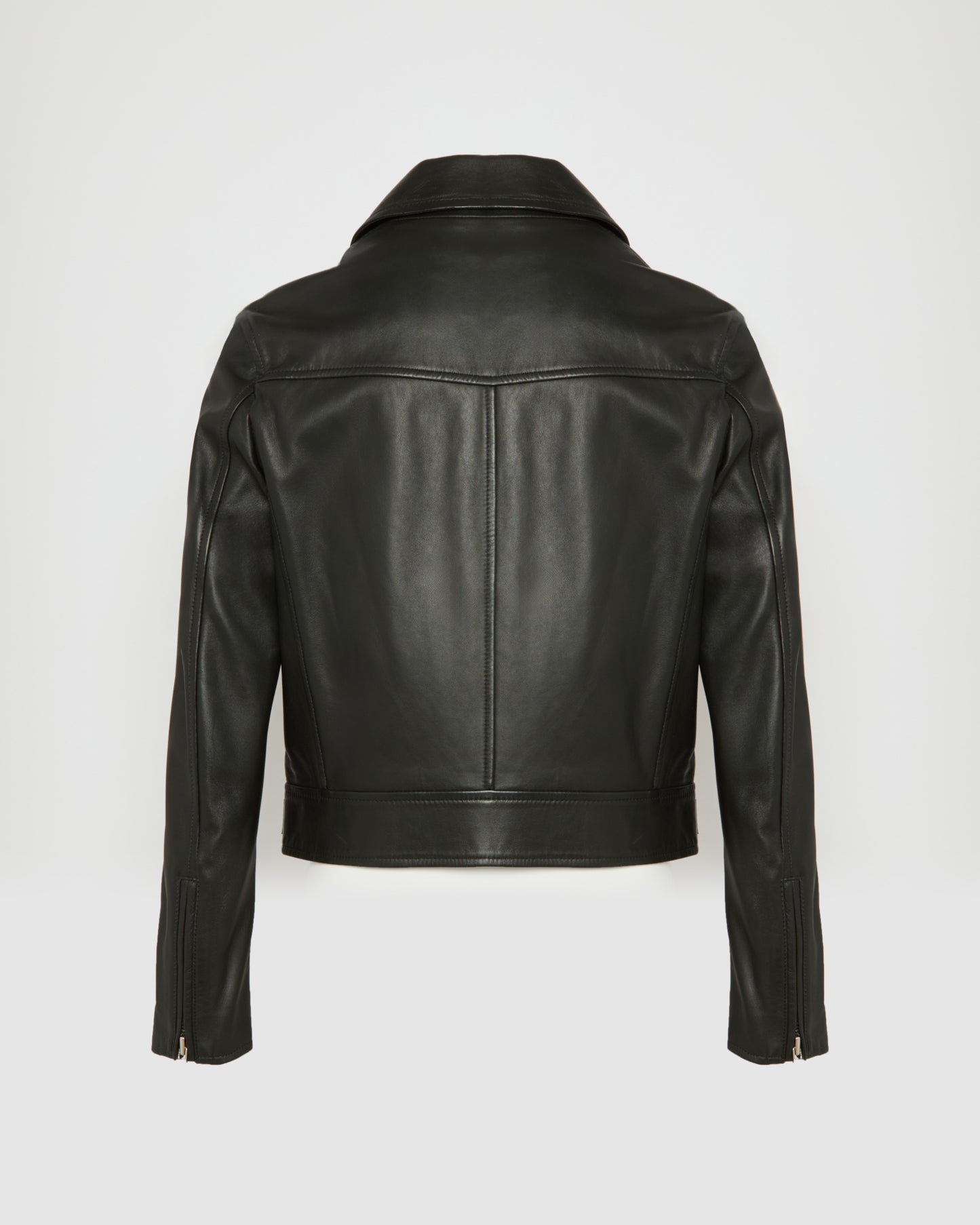 Balck Friday 2025 - Yves Salomon - Lamb leather biker jacket