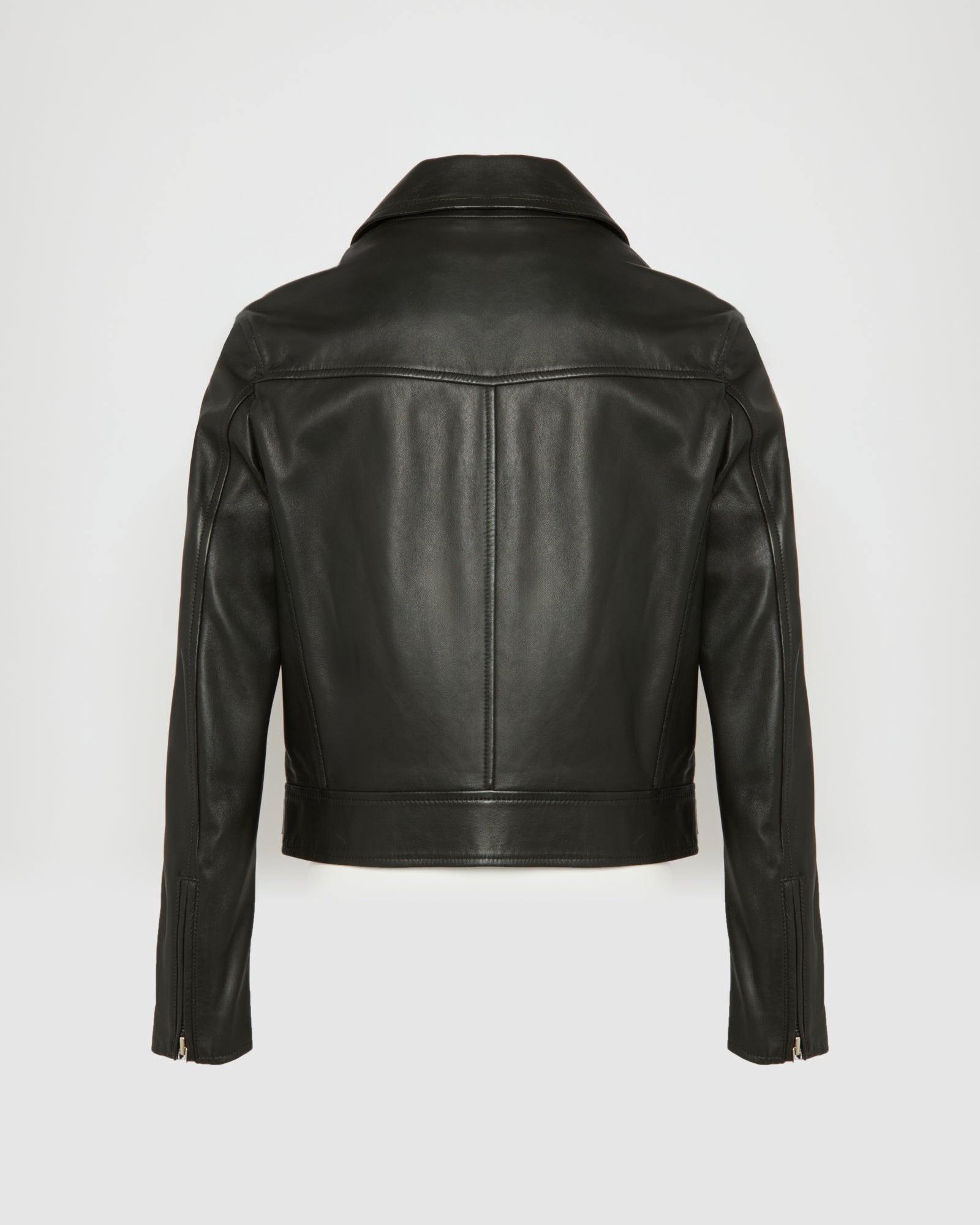 Balck Friday 2025 - Yves Salomon - Lamb leather biker jacket