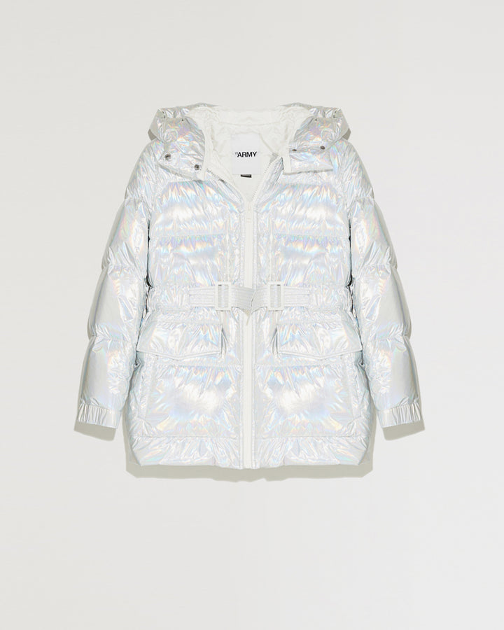 Balck Friday 2025 - Yves Salomon - Hooded down jacket in technical fabric