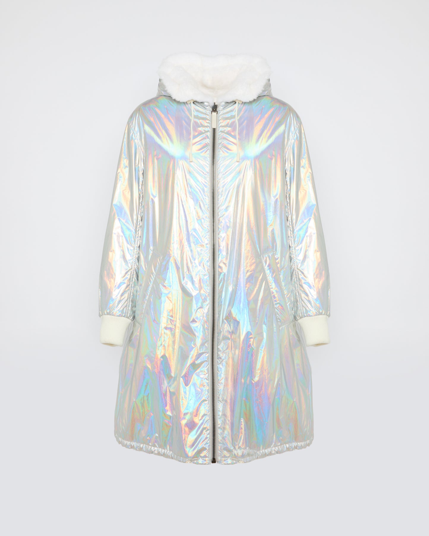 Balck Friday 2025 - Yves Salomon - Coat with metallic finish