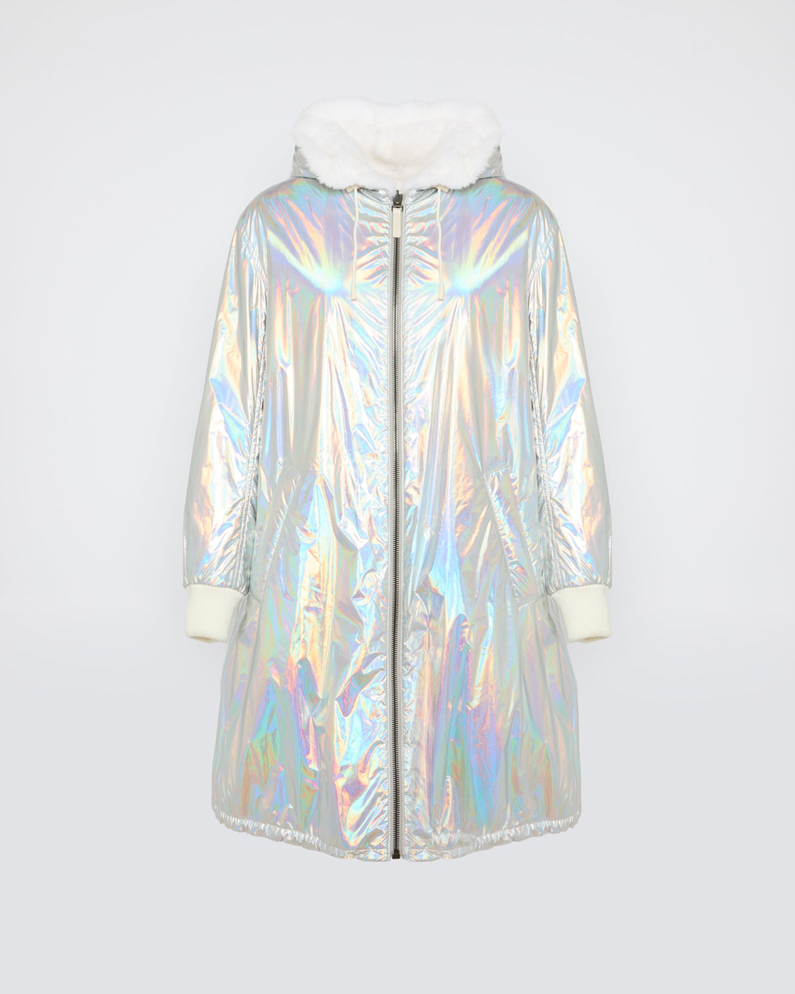 Balck Friday 2025 - Yves Salomon - Coat with metallic finish