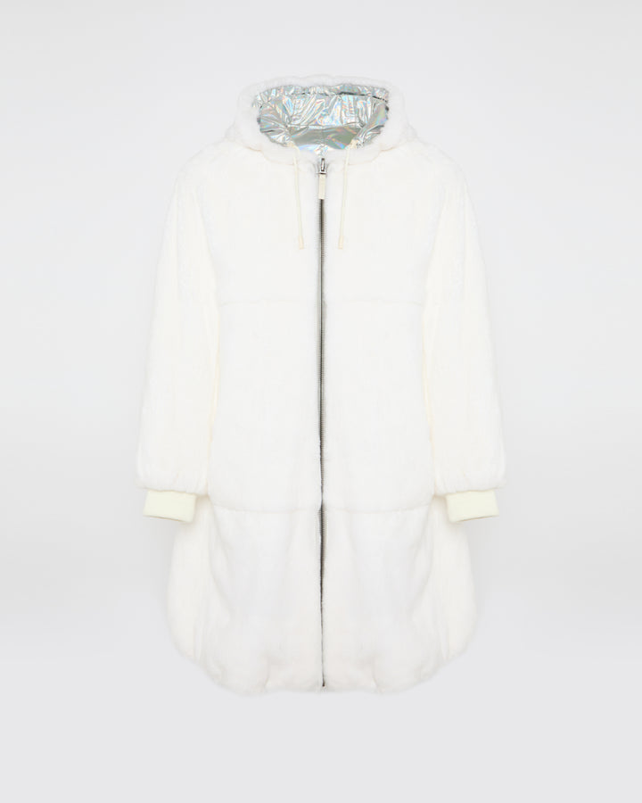 Balck Friday 2025 - Yves Salomon - Coat with metallic finish