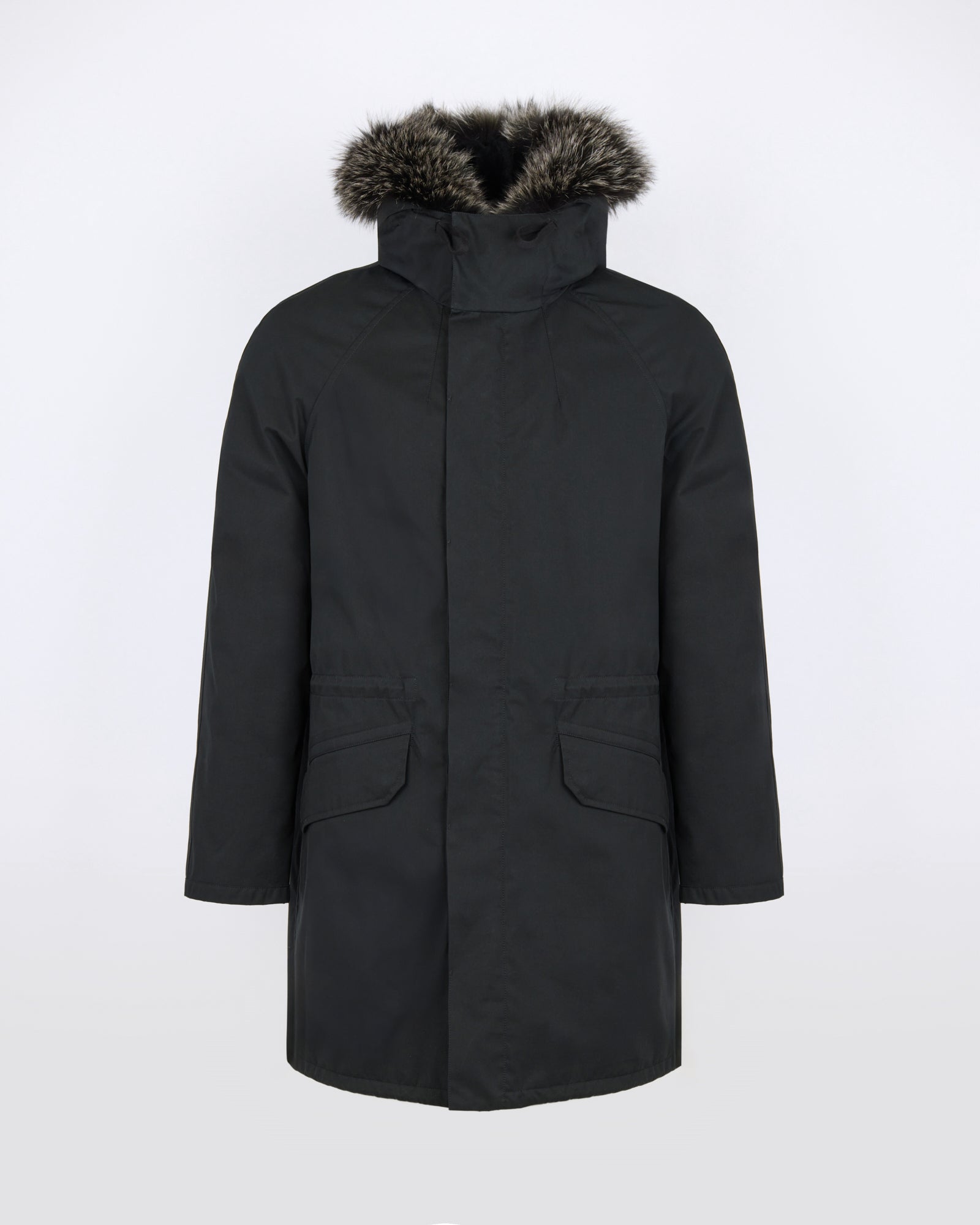 Iconic parka in technical cotton with fox and rabbit fur - Yves Salomon - New Fall/Winter Collection
