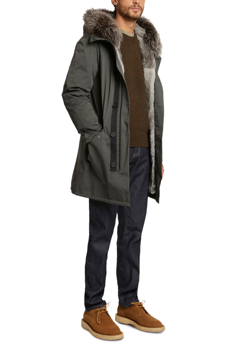 Yves Salomon Men Iconic Parka