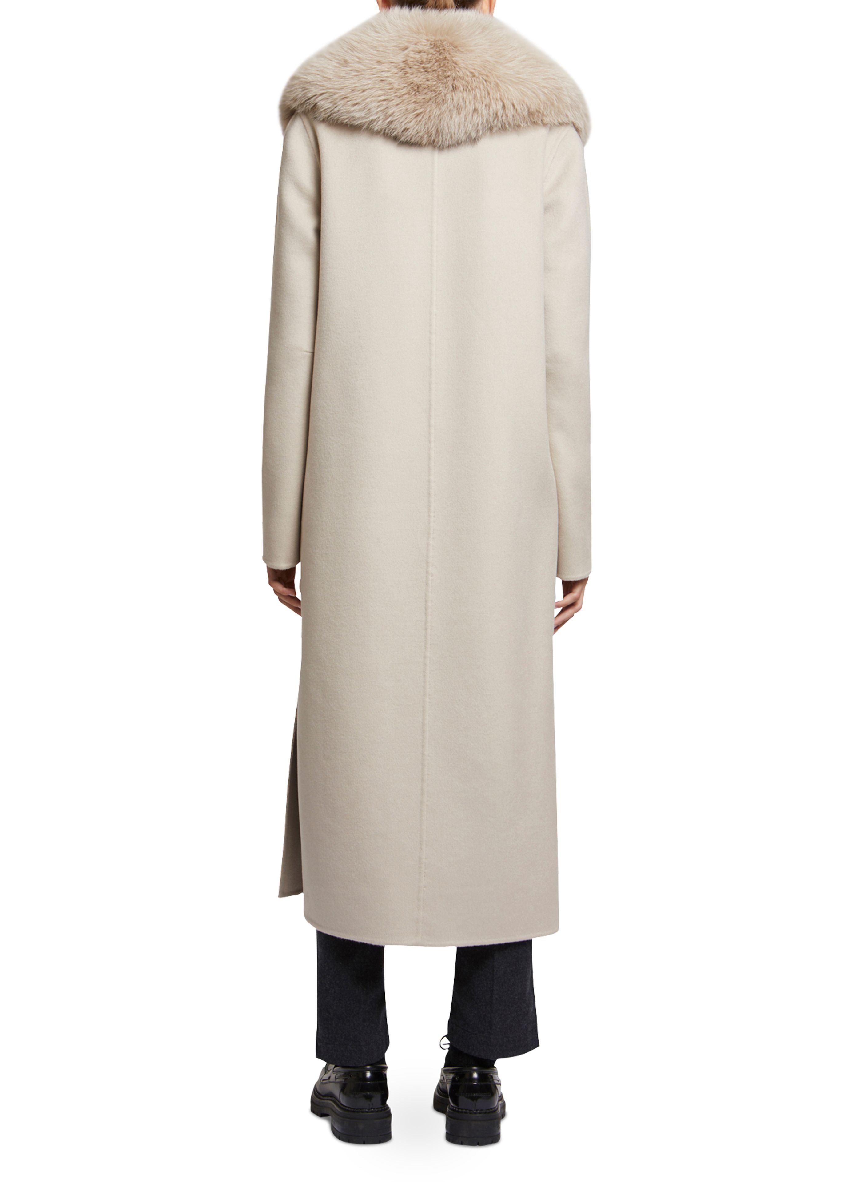 Amazon.com: Fashion Long Woolen Cashmere Coat Women Korean