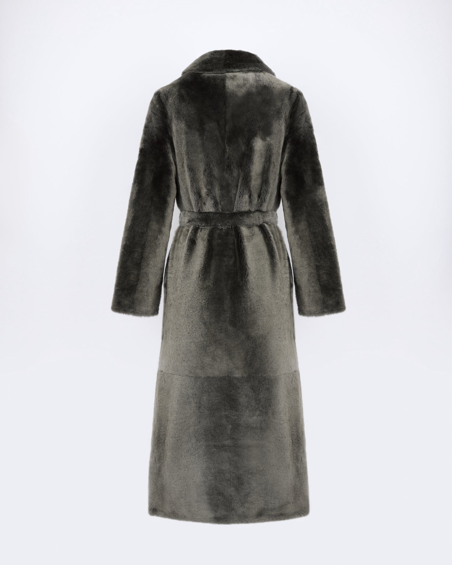 Long reversible lambskin shearling coat - Yves Salomon - New Fall/Winter Collection