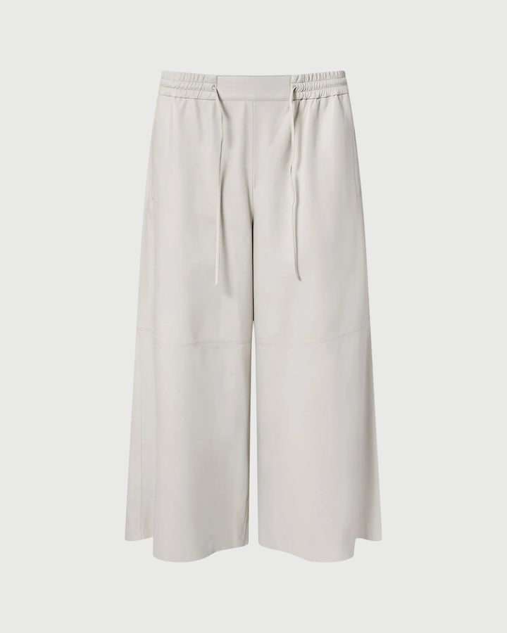 Culottes in fine lamb leather