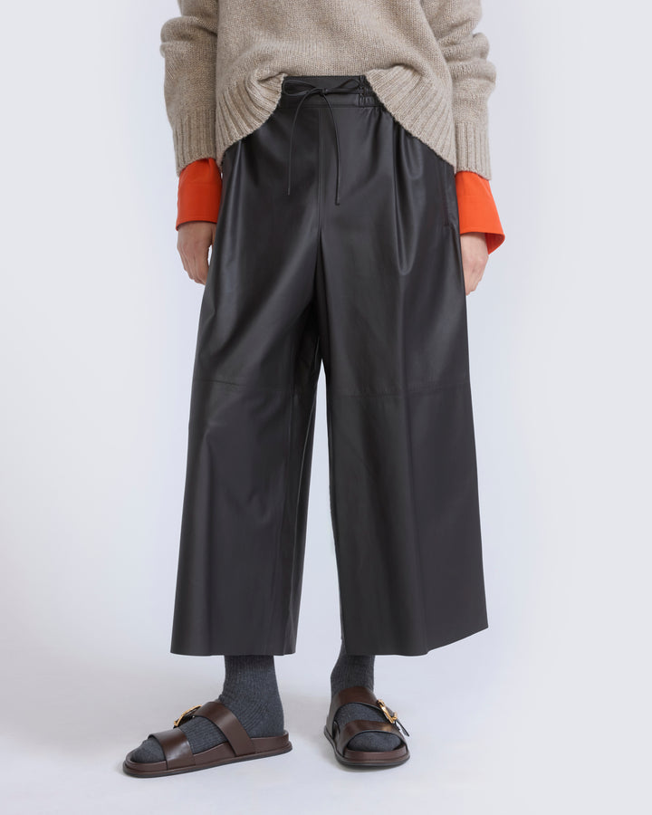Culottes in fine lamb leather - Yves Salomon - New Fall/Winter Collection