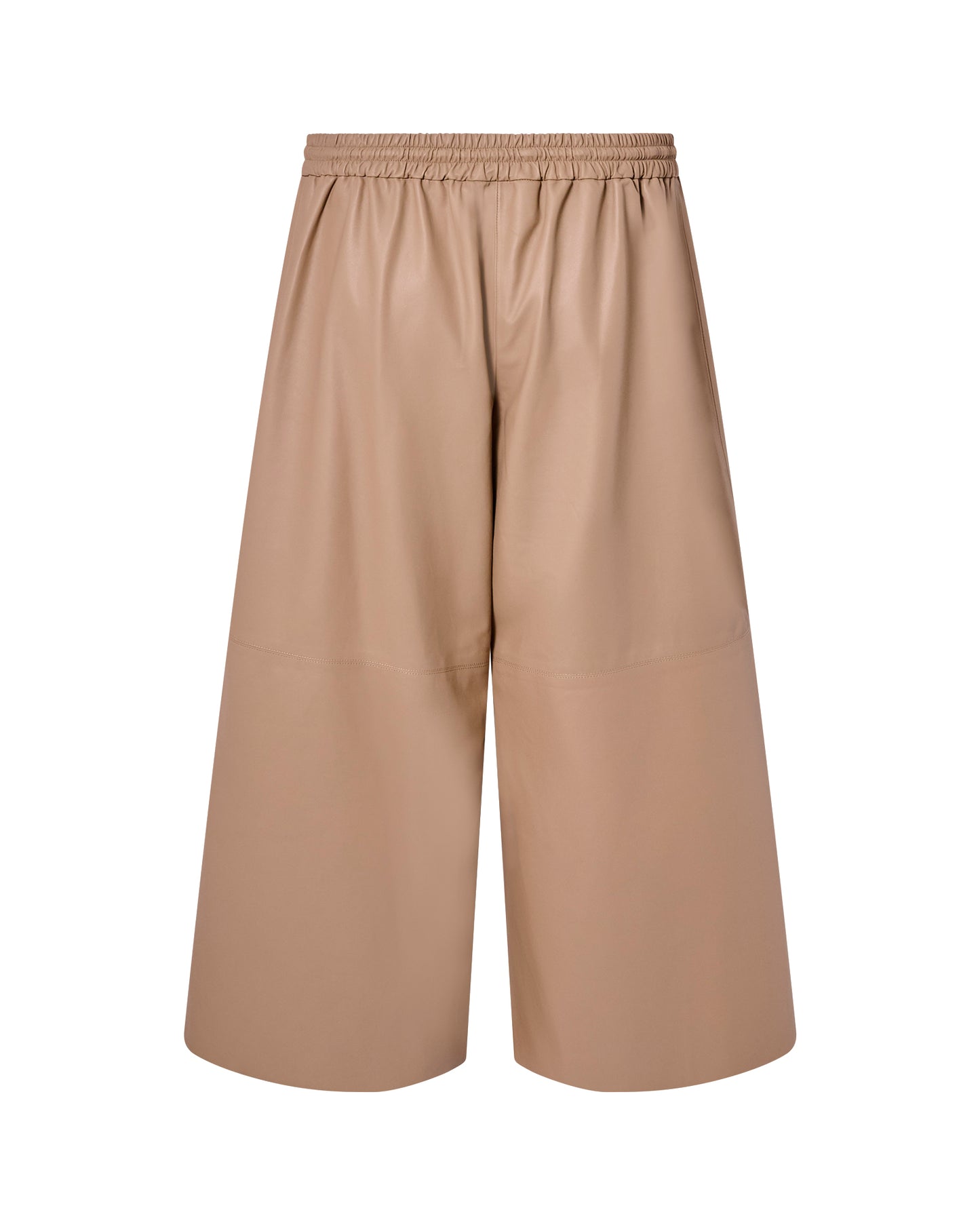 Culottes in fine lamb leather