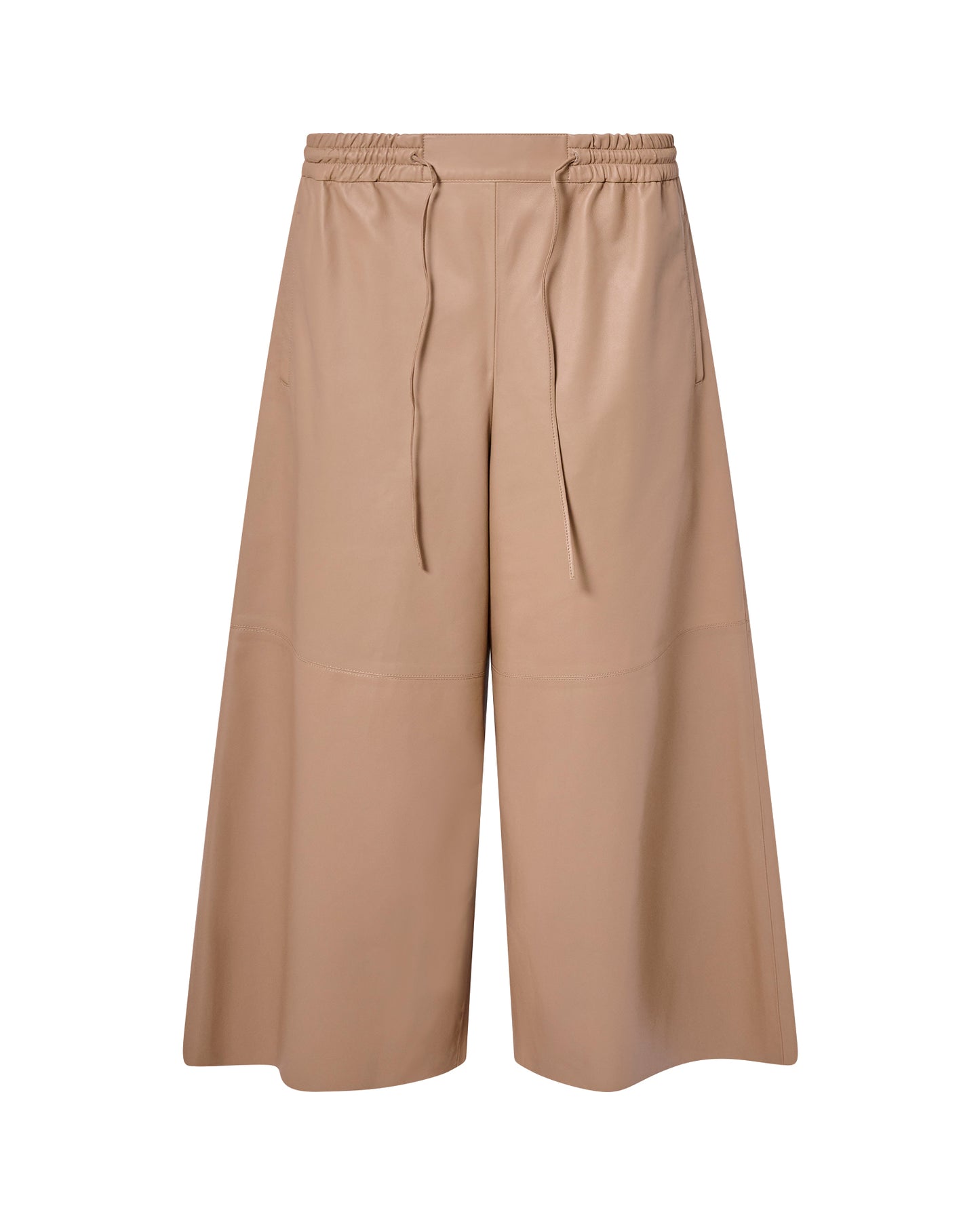 Culottes in fine lamb leather