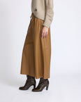 Culottes in fine lamb leather