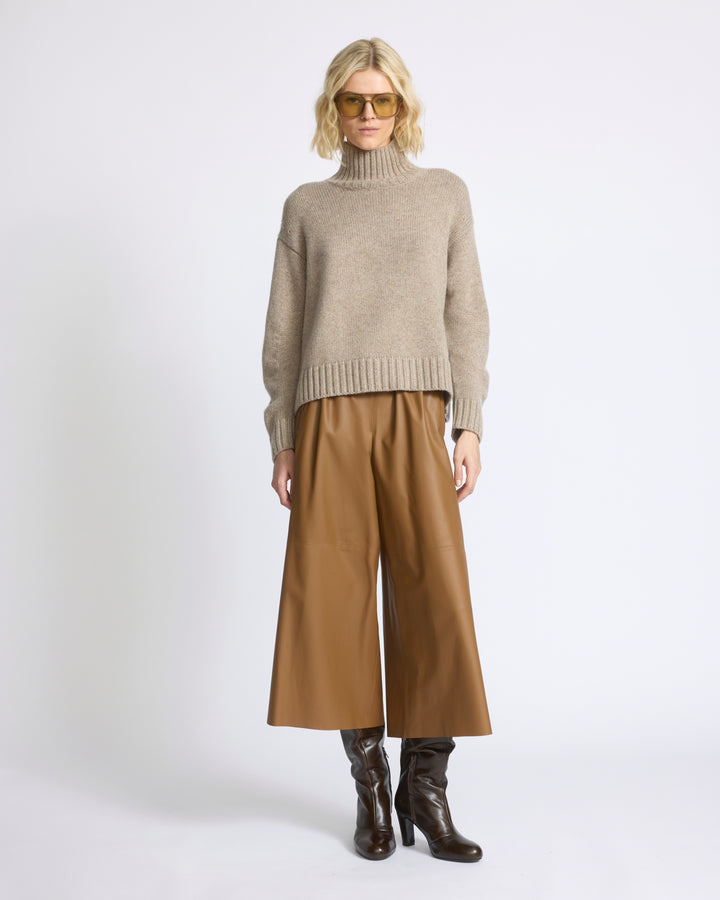 Culottes in fine lamb leather - Yves Salomon - New Fall/Winter Collection