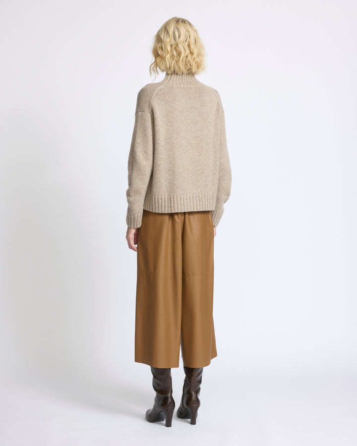 Culottes in fine lamb leather - Yves Salomon - New Fall/Winter Collection