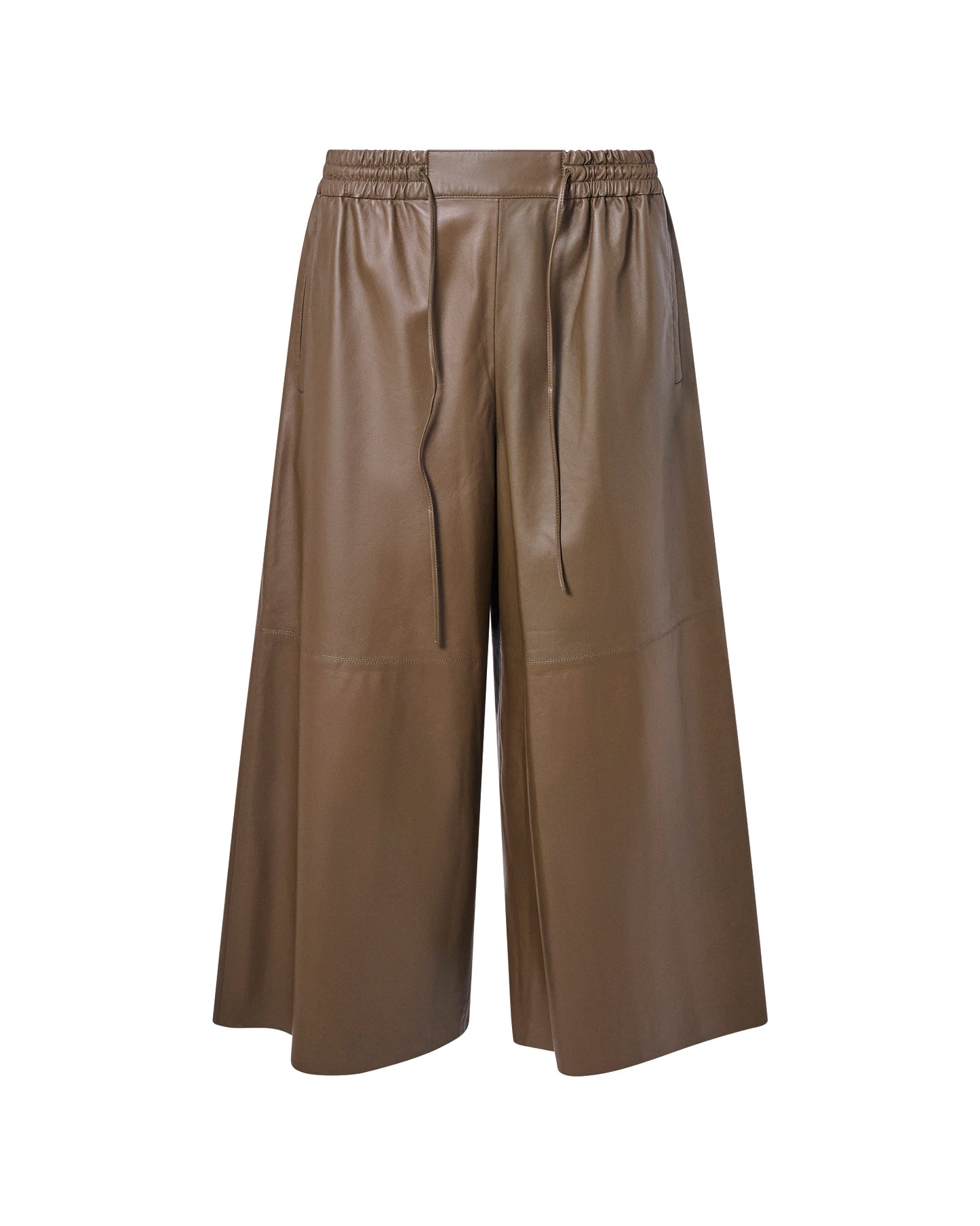 Culottes in fine lamb leather