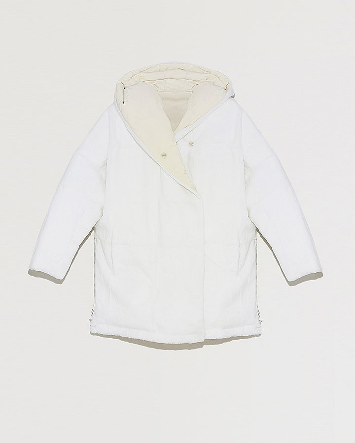 Balck Friday 2025 - Yves Salomon - Reversible rabbit down jacket