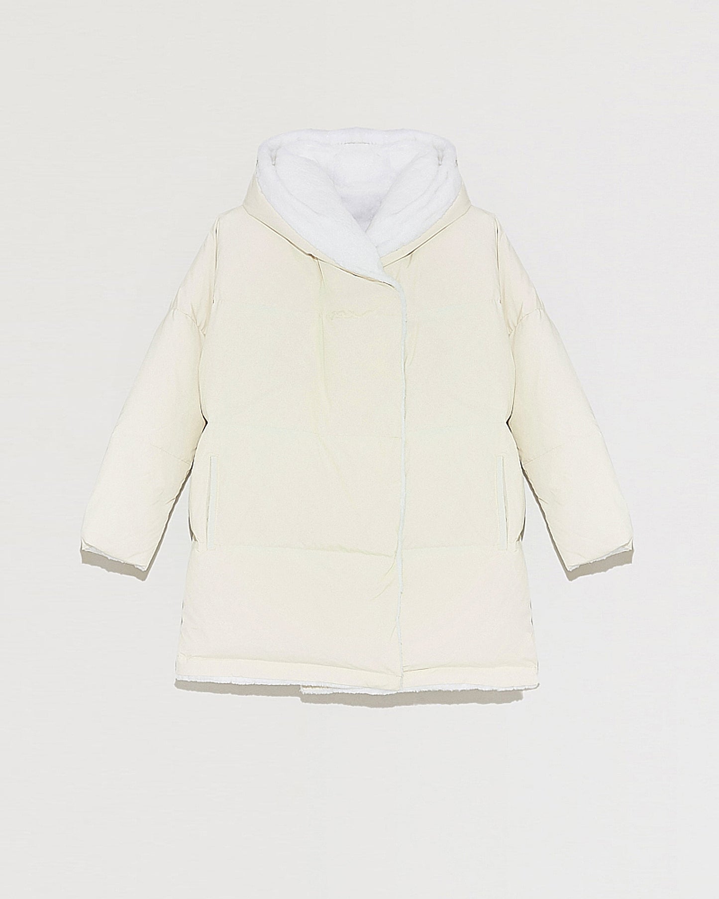Winter sale & boxing day Yves Salomon -Reversible rabbit down jacket