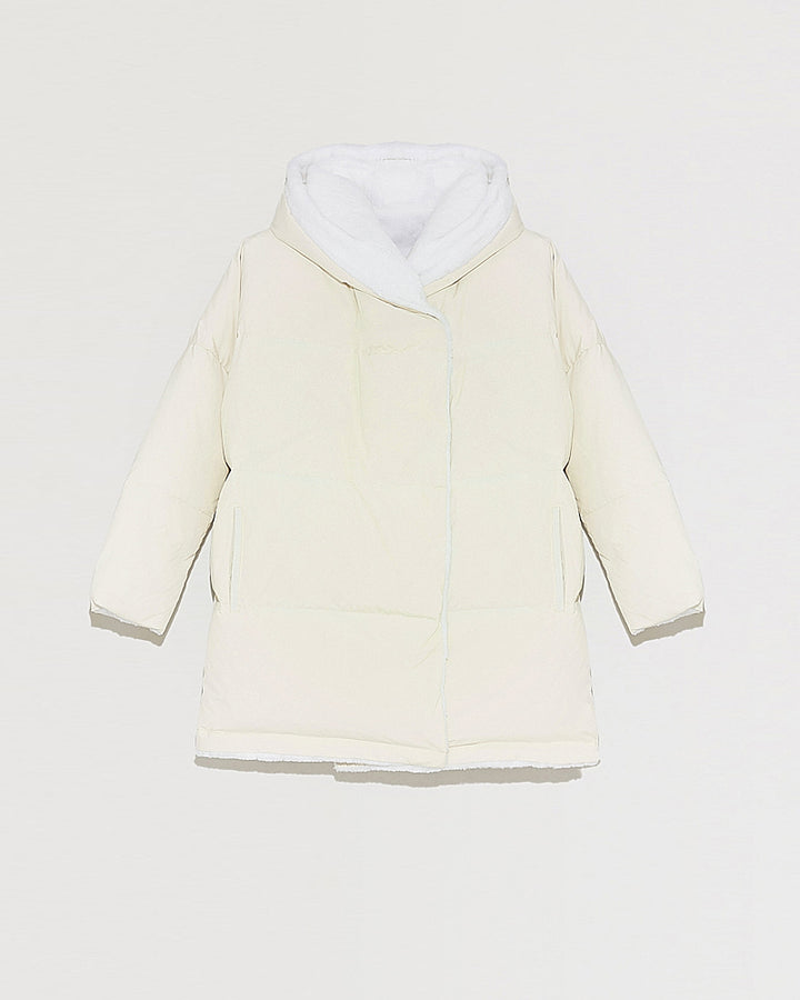 Balck Friday 2025 - Yves Salomon - Reversible rabbit down jacket