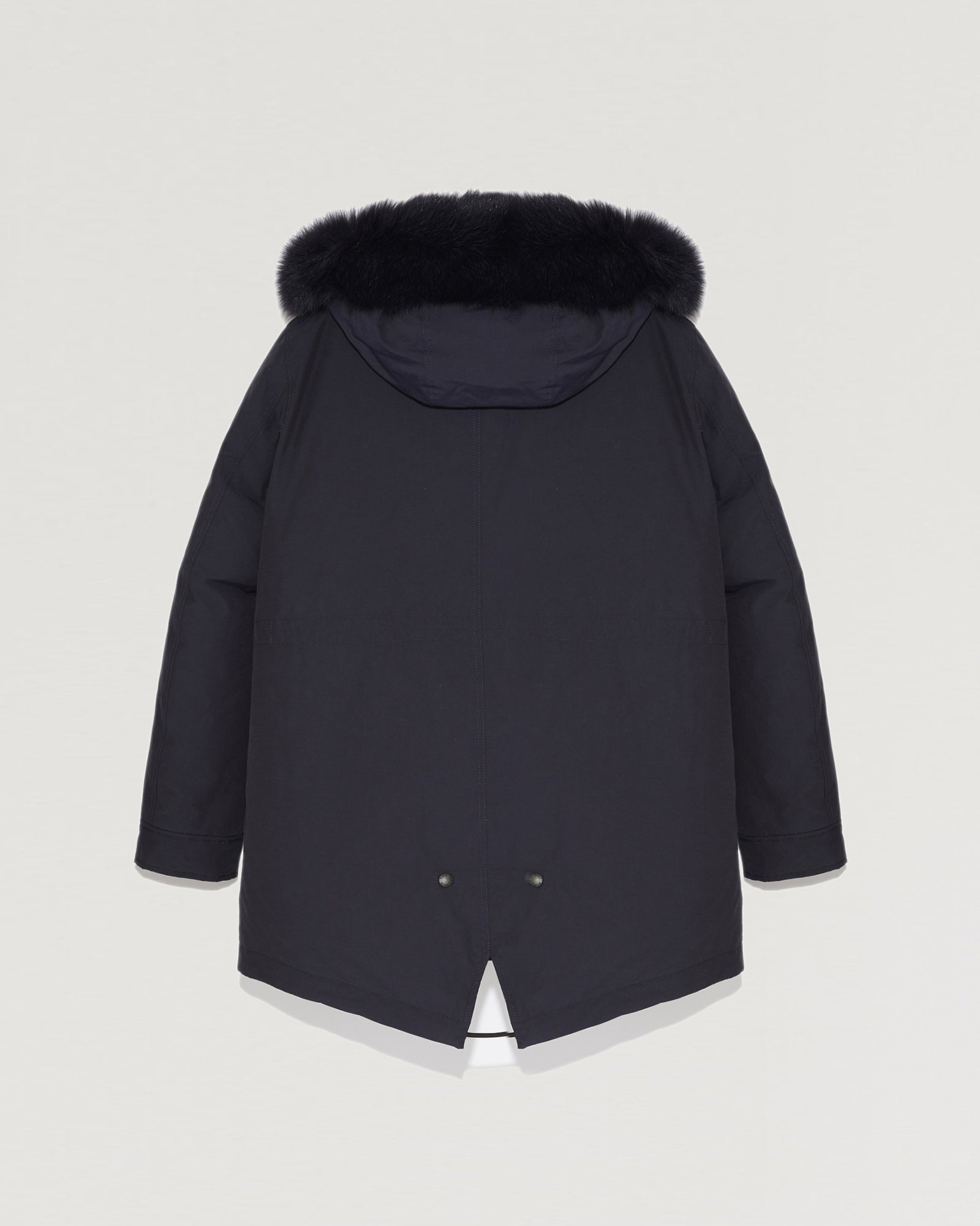 YVES SALOMON　ファージャケット　コヨーテ　ブラック　フランス製　46 Black Friday | Women's Coats and Jackets Selection – Yves