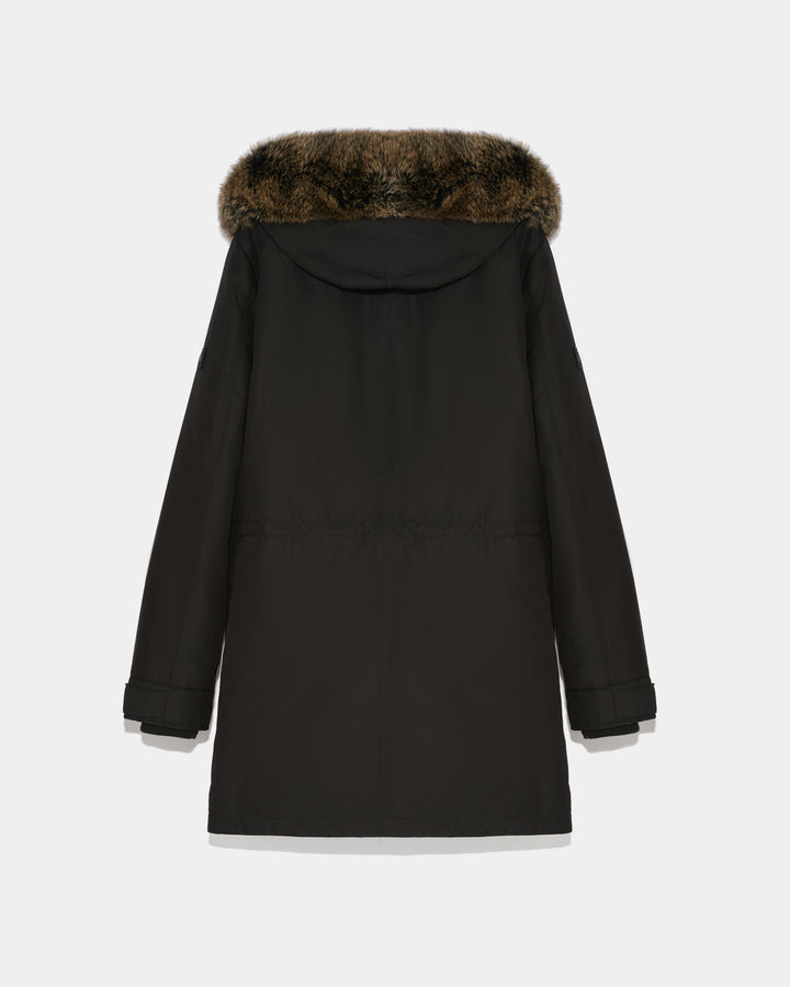 Balck Friday 2025 - Yves Salomon - Hooded parka with fox fur