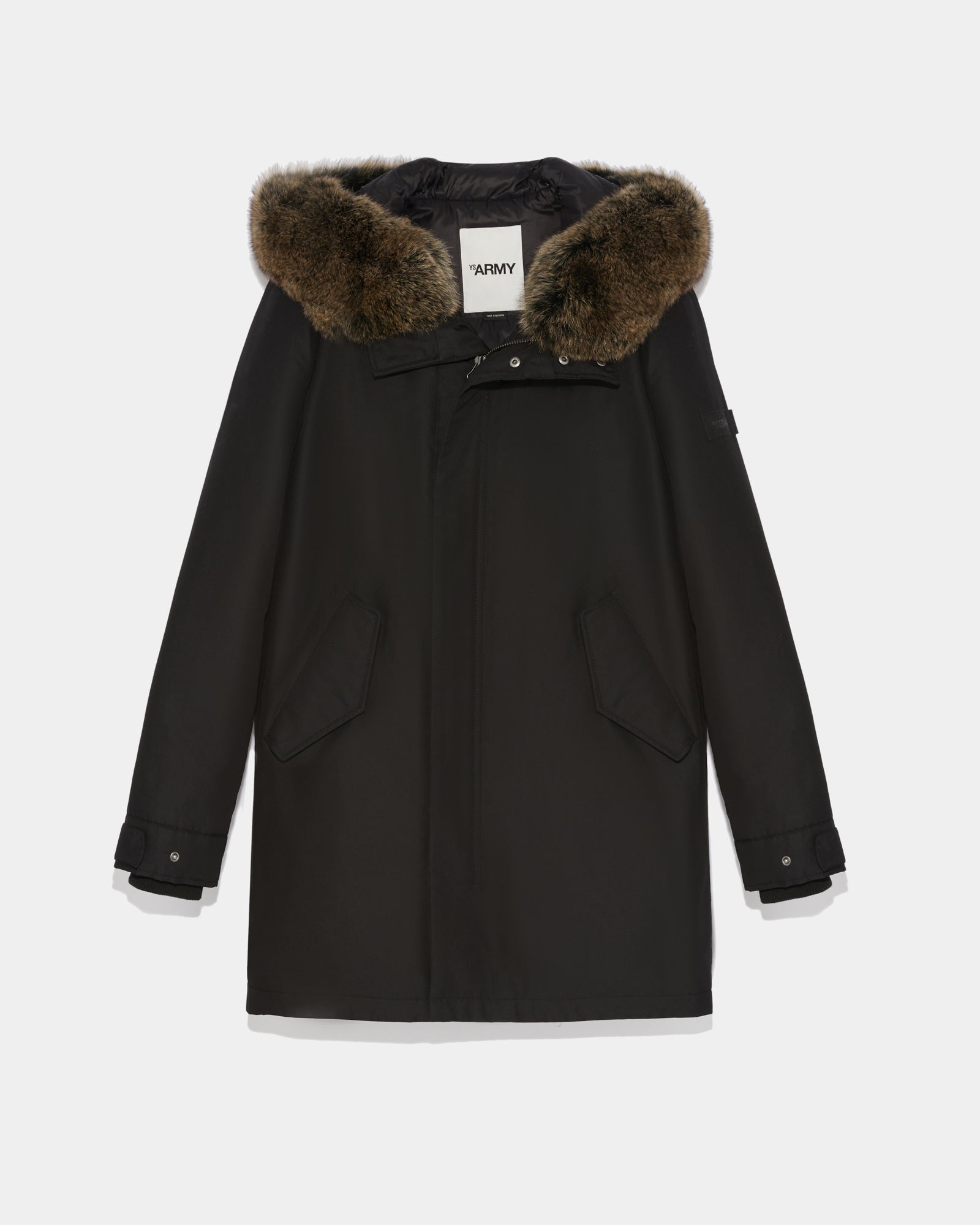 Balck Friday 2025 - Yves Salomon - Hooded parka with fox fur