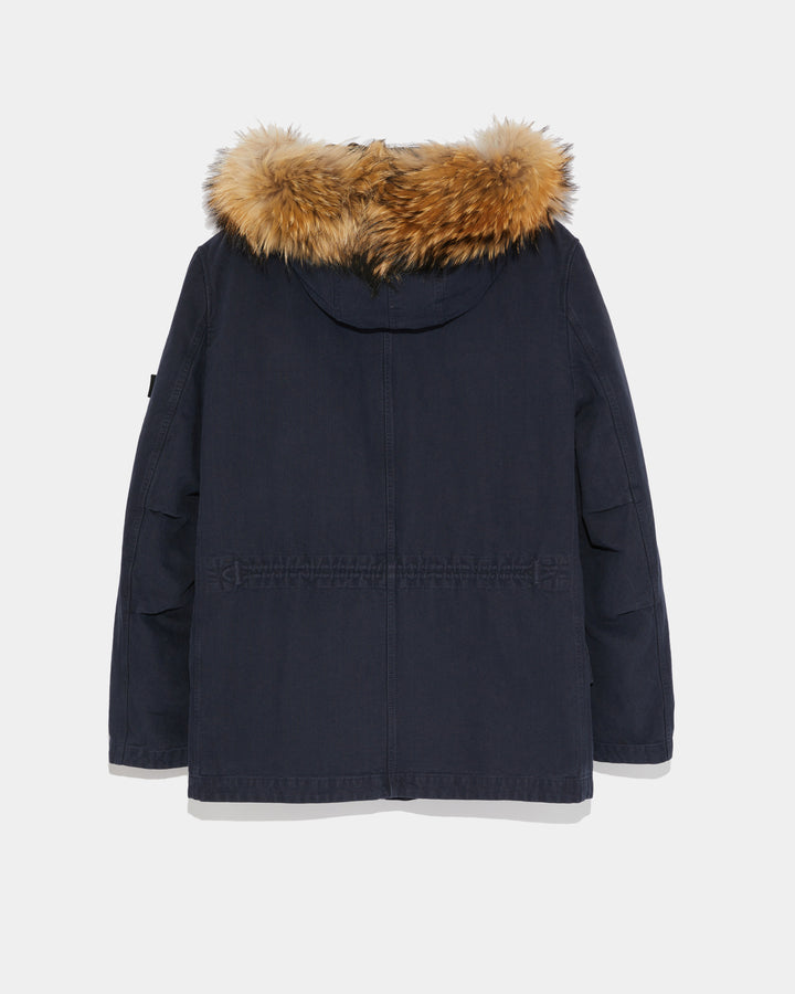 Balck Friday 2025 - Yves Salomon - Short Parka with raccoon trim