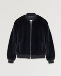 Bombers short mink fur jacket