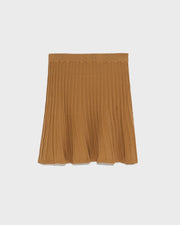 Short pleated skirt