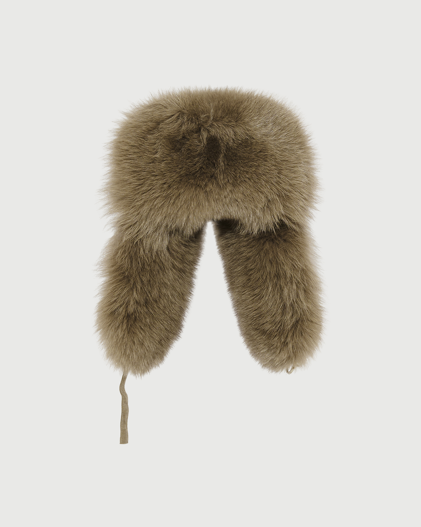 Loro Piana Flannel and fox fur ushanka - Yves Salomon - New Fall Winter Collection