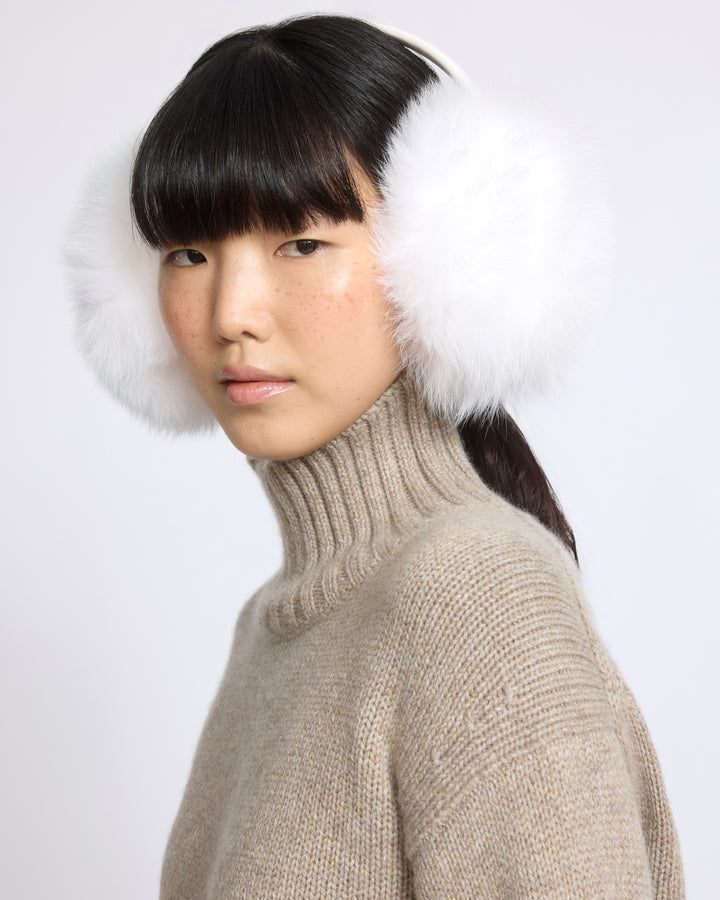 Fox fur earmuffs - Yves Salomon - New Fall/Winter Collection