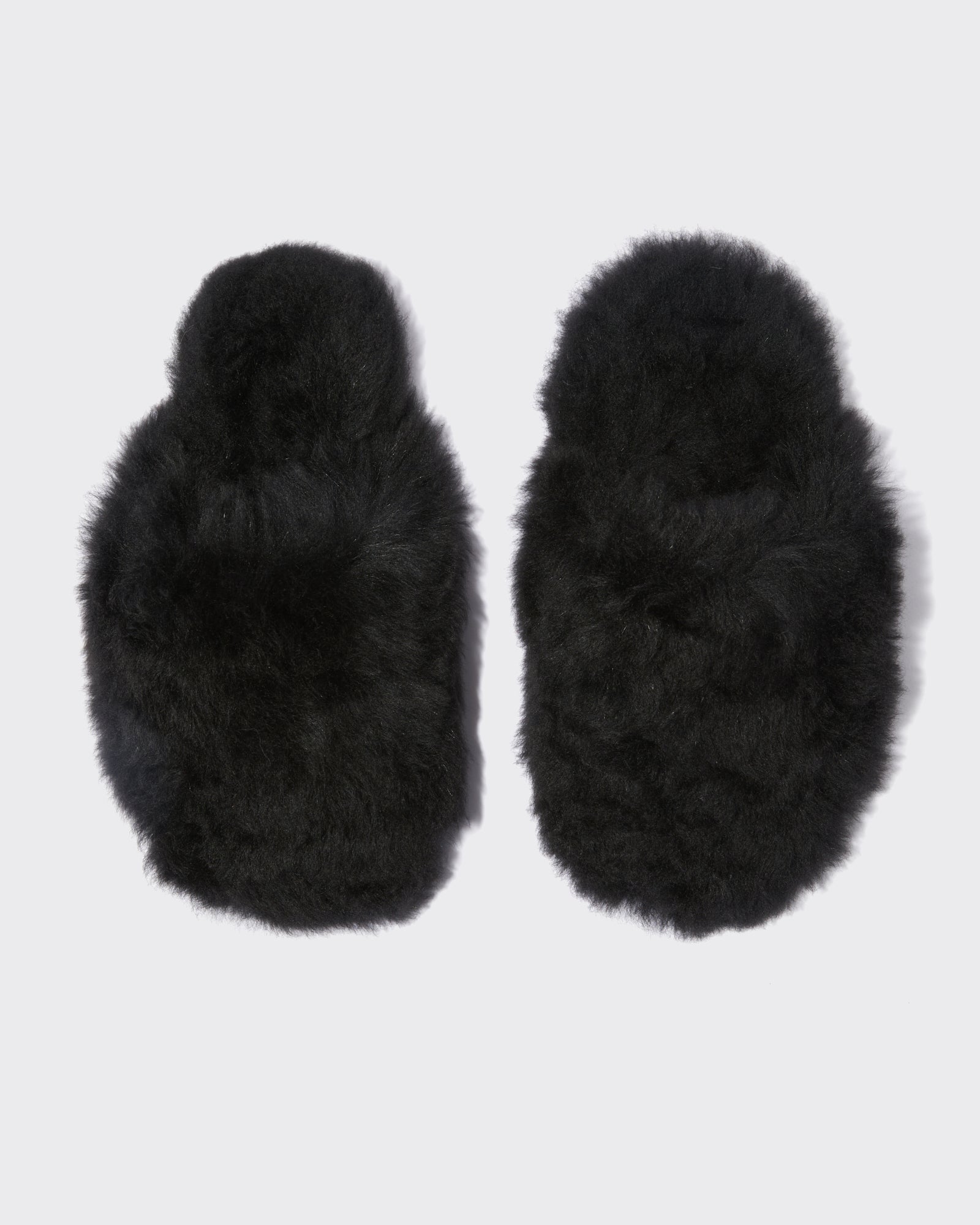 Toscana lambskin mules - black - Yves Salomon