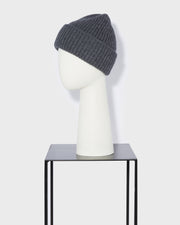Cashmere and wool knit beanie