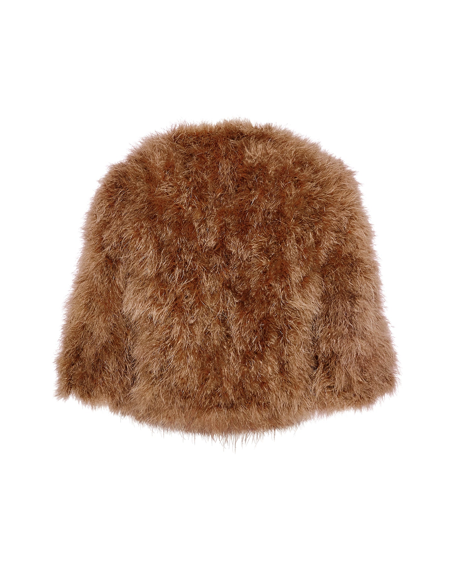 Short feather jacket