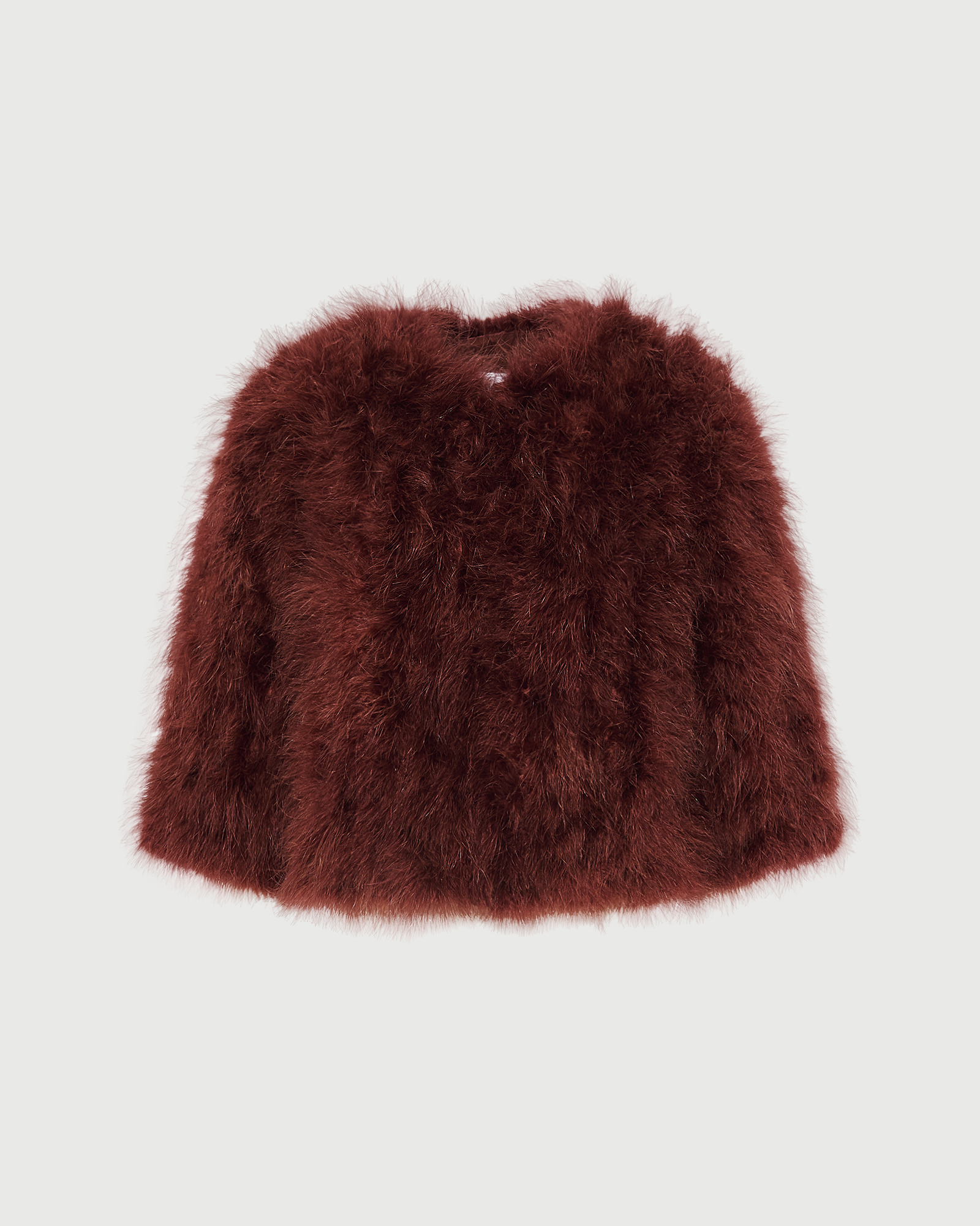Short feather jacket - Yves Salomon - New Fall Winter Collection