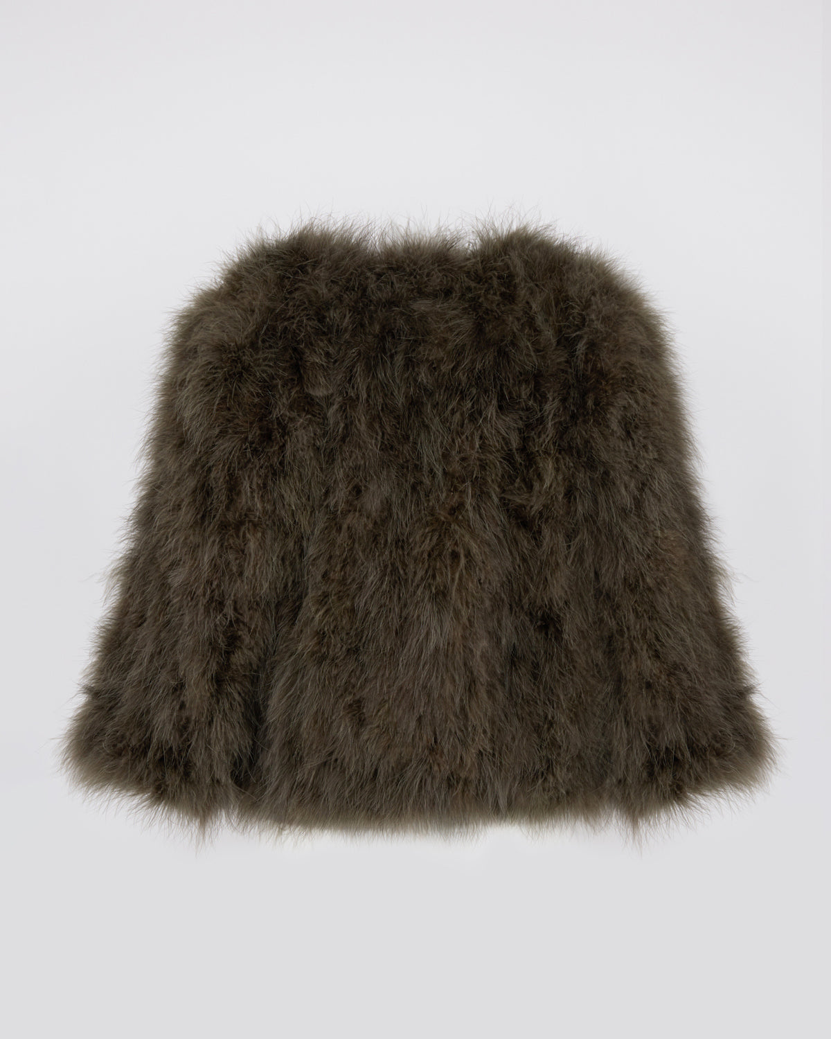 Short feather jacket - Yves Salomon - New Fall/Winter Collection