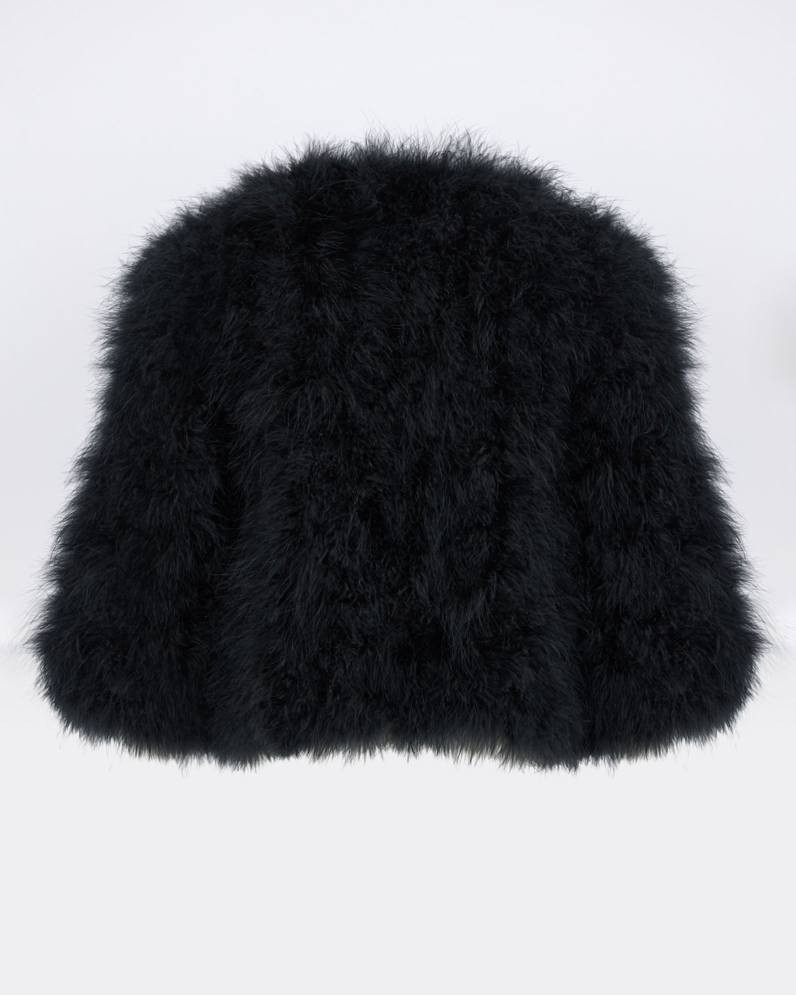 Short feather jacket - Yves Salomon - New Fall/Winter Collection
