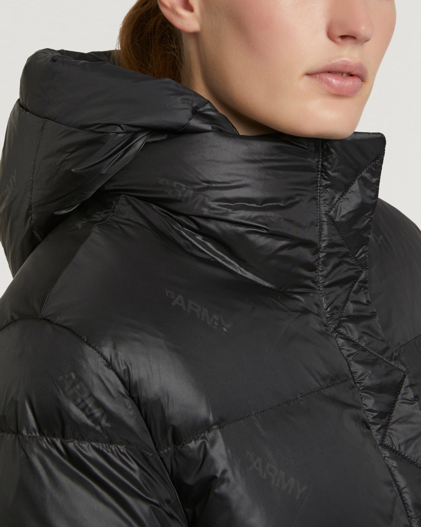Winter sale & boxing day Yves Salomon -Reversible ultra light parka