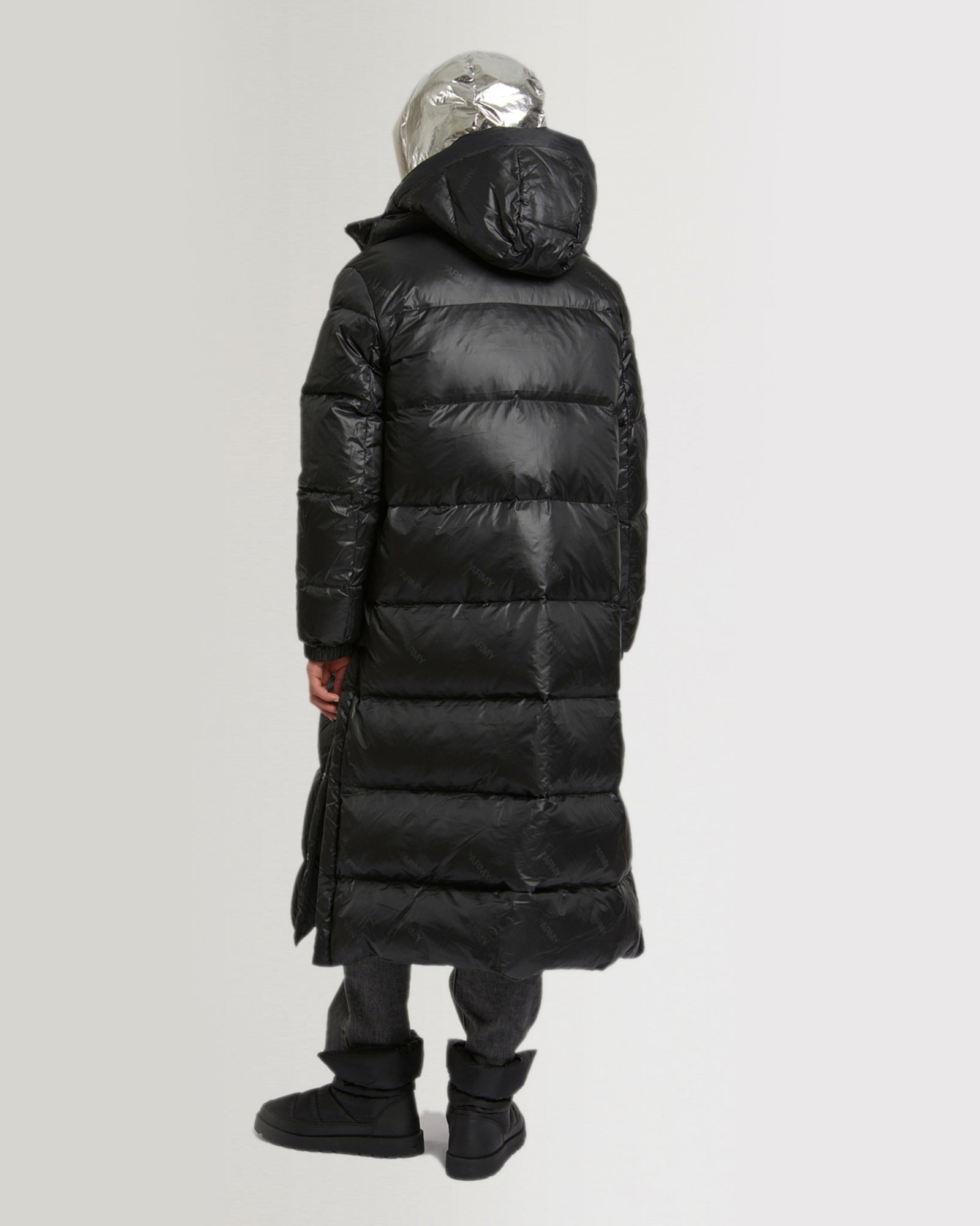 Winter sale & boxing day Yves Salomon -Reversible ultra light parka