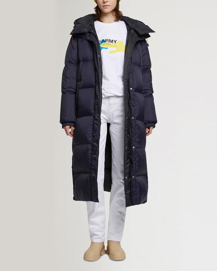 Balck Friday 2025 - Yves Salomon - Two-tone reversible 7/8 down jacket