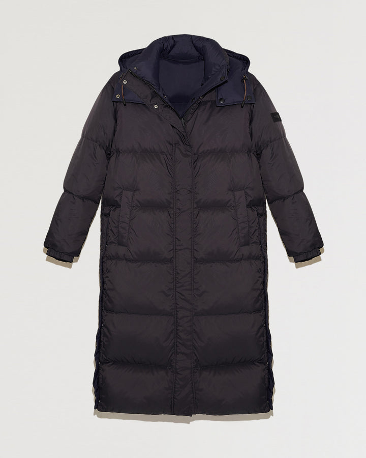 Balck Friday 2025 - Yves Salomon - Two-tone reversible 7/8 down jacket