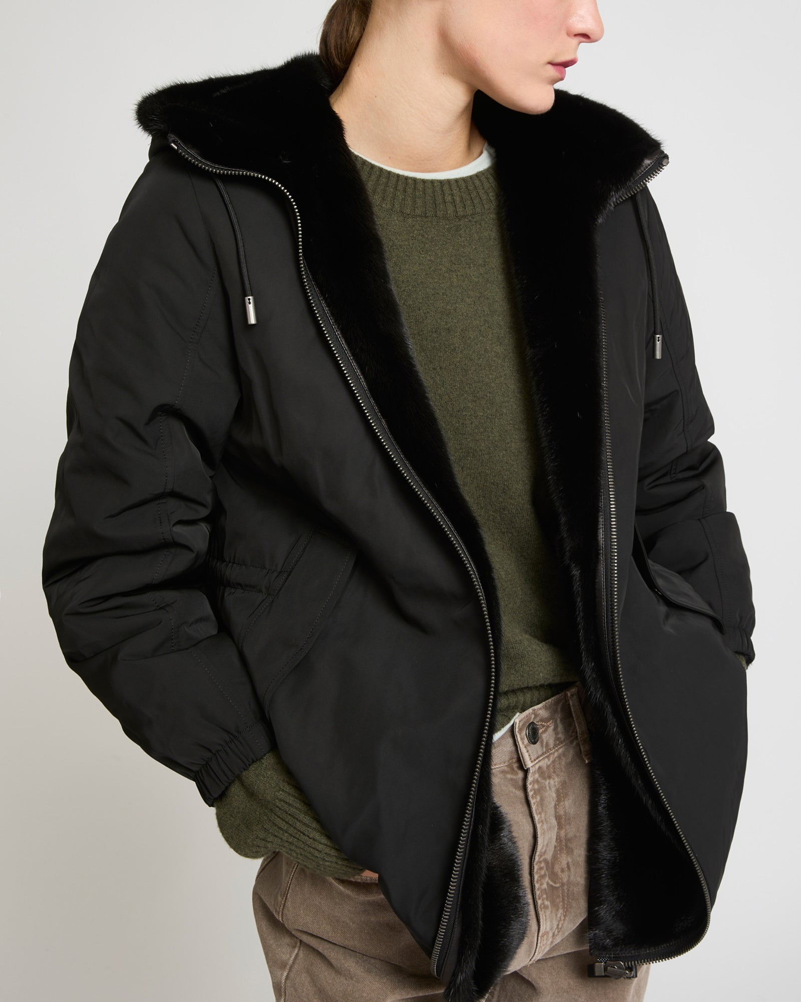 YS ARMY/yves SALOMON モッズコート Black Friday | Women's YS ARMY Collection Selection – Yves