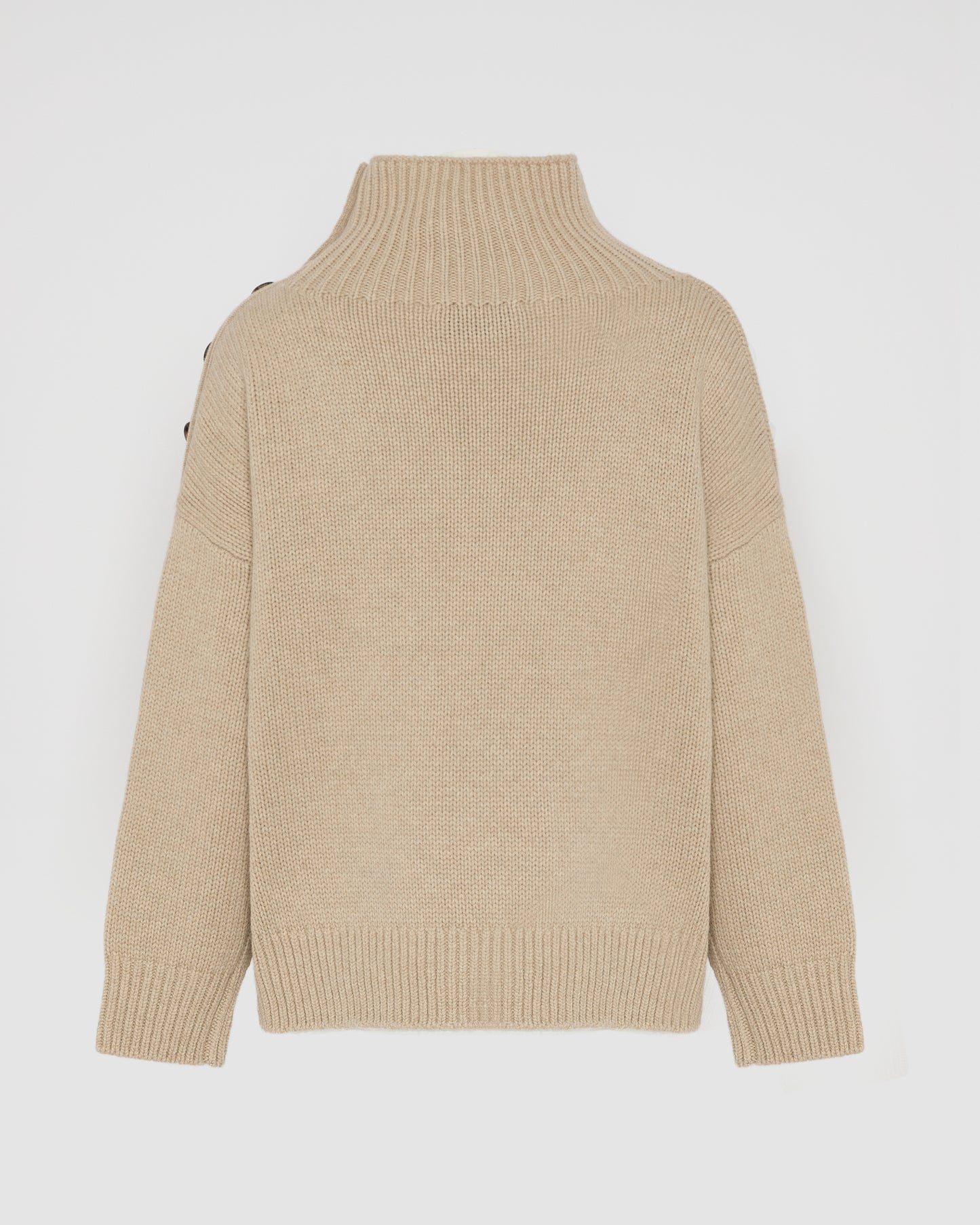 Oversized cashmere wool knit jumper