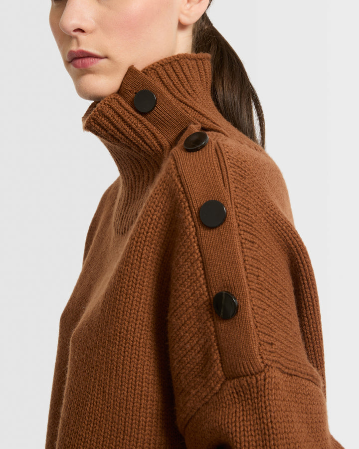 Oversized knit jumper
