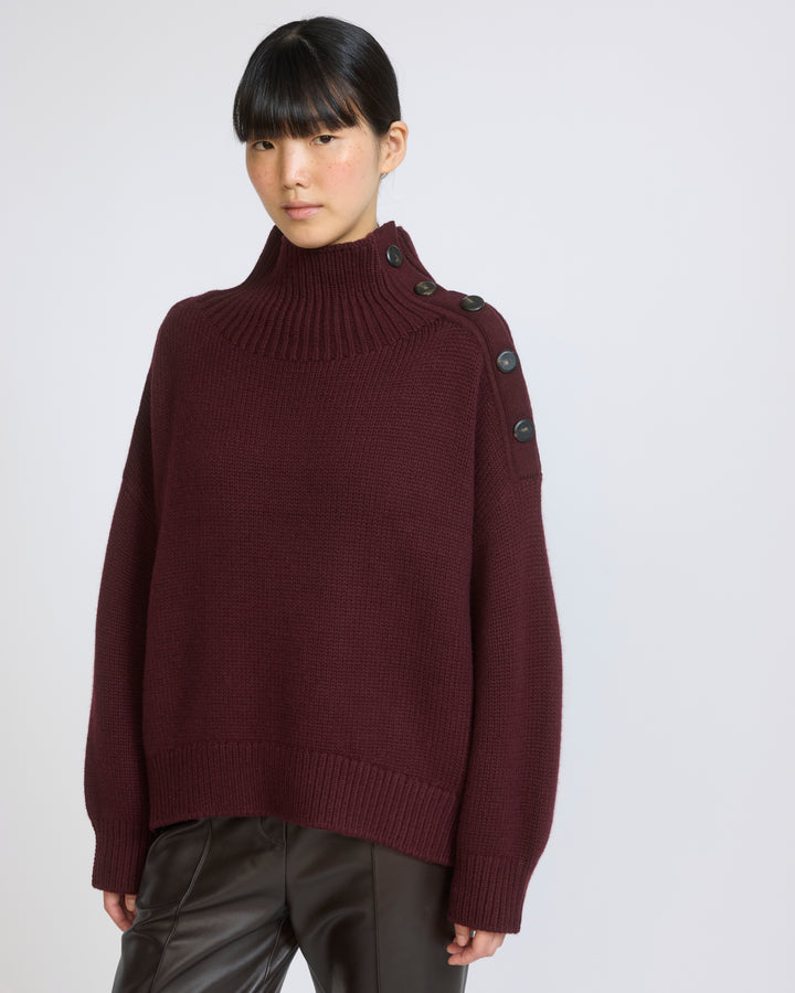 Oversized cashmere wool knit jumper - Yves Salomon - New Fall/Winter Collection
