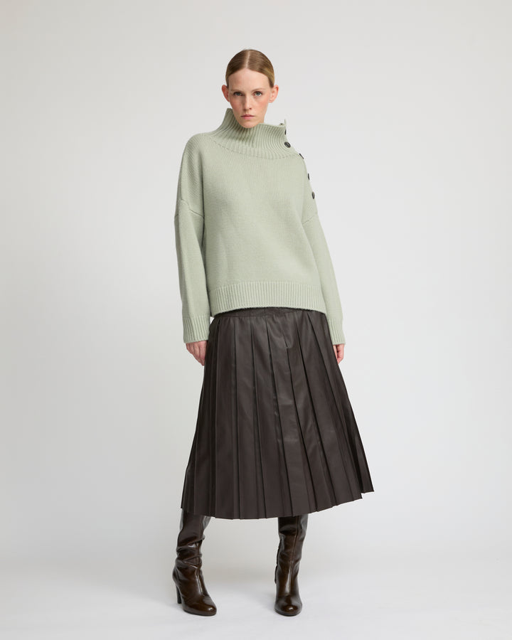 Oversized cashmere wool knit jumper