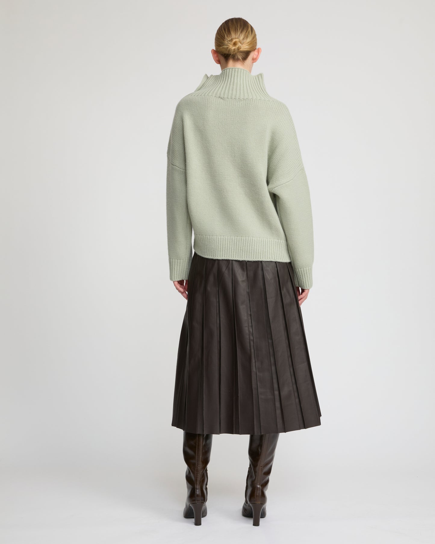Oversized cashmere wool knit jumper - Yves Salomon