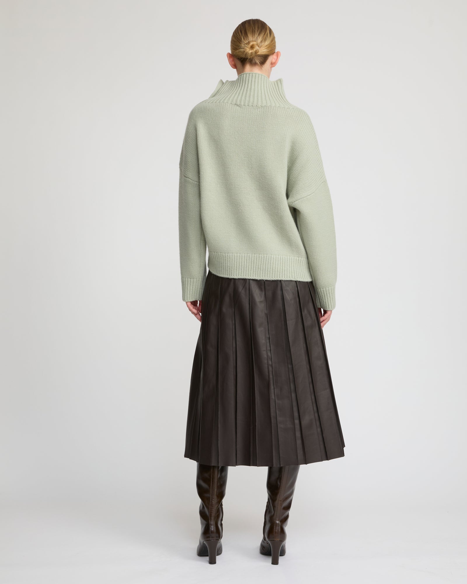 Oversized cashmere wool knit jumper - Yves Salomon