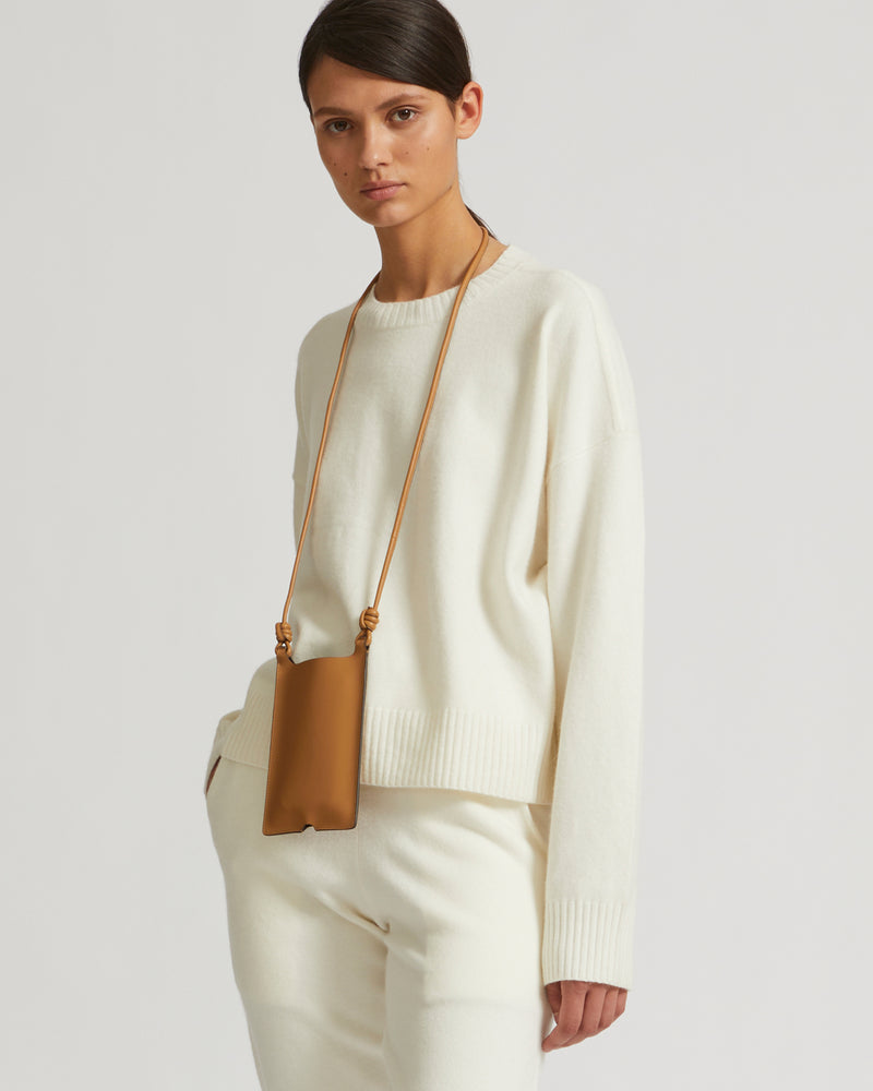 Knit jumper - white - Yves Salomon