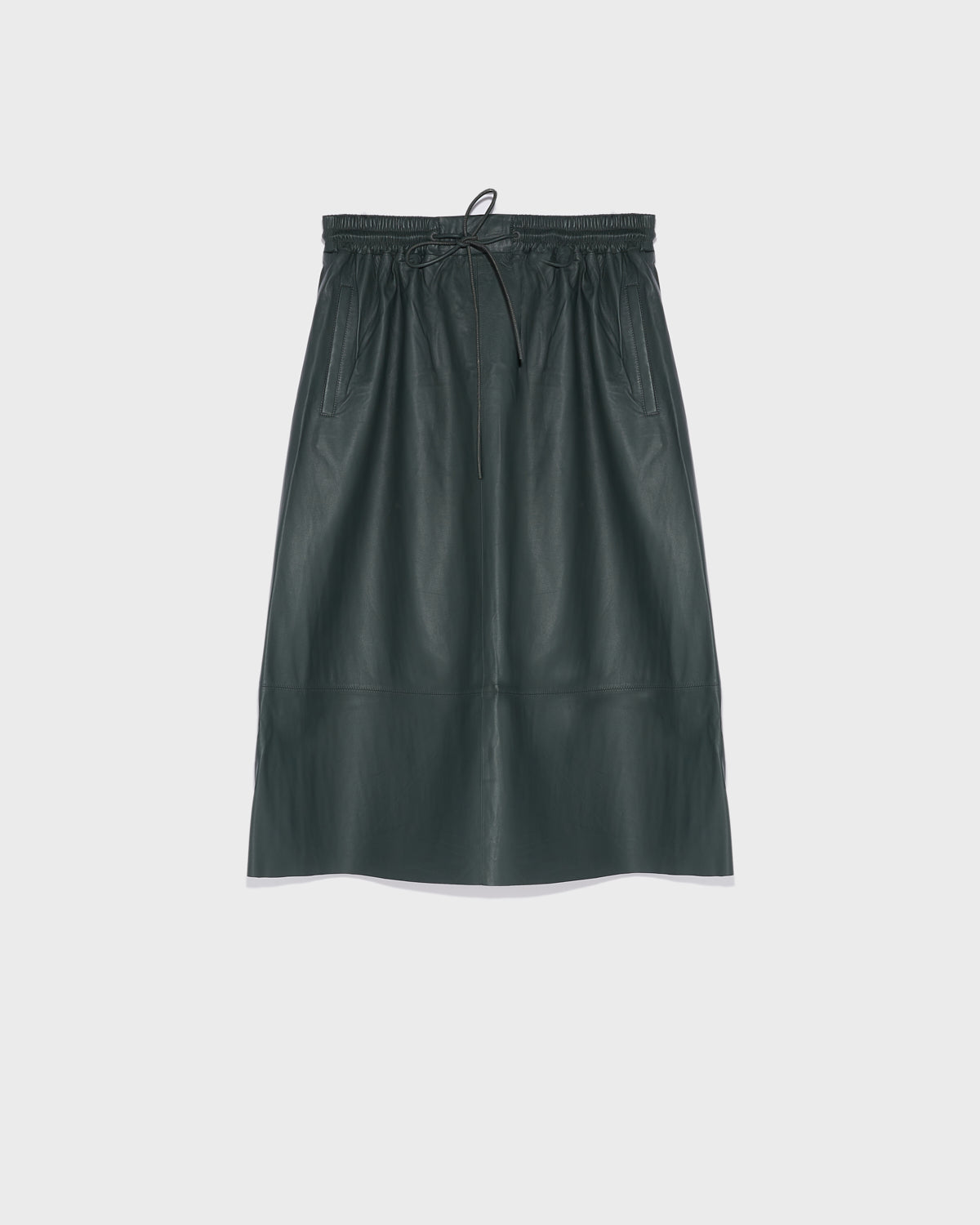 Balck Friday 2025 - Yves Salomon - Flared skirt in lamb leather